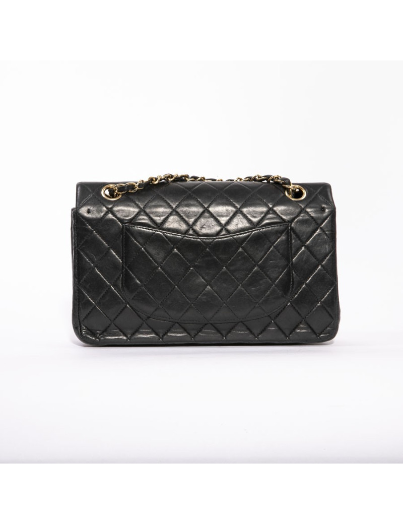 CHANEL Timeless bag in black quilted leather