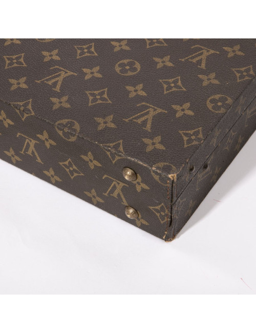 Attaché case LOUIS VUITTON toile mongram Vintage