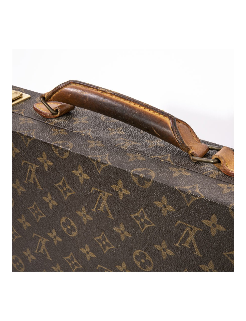 Attaché case LOUIS VUITTON toile mongram Vintage