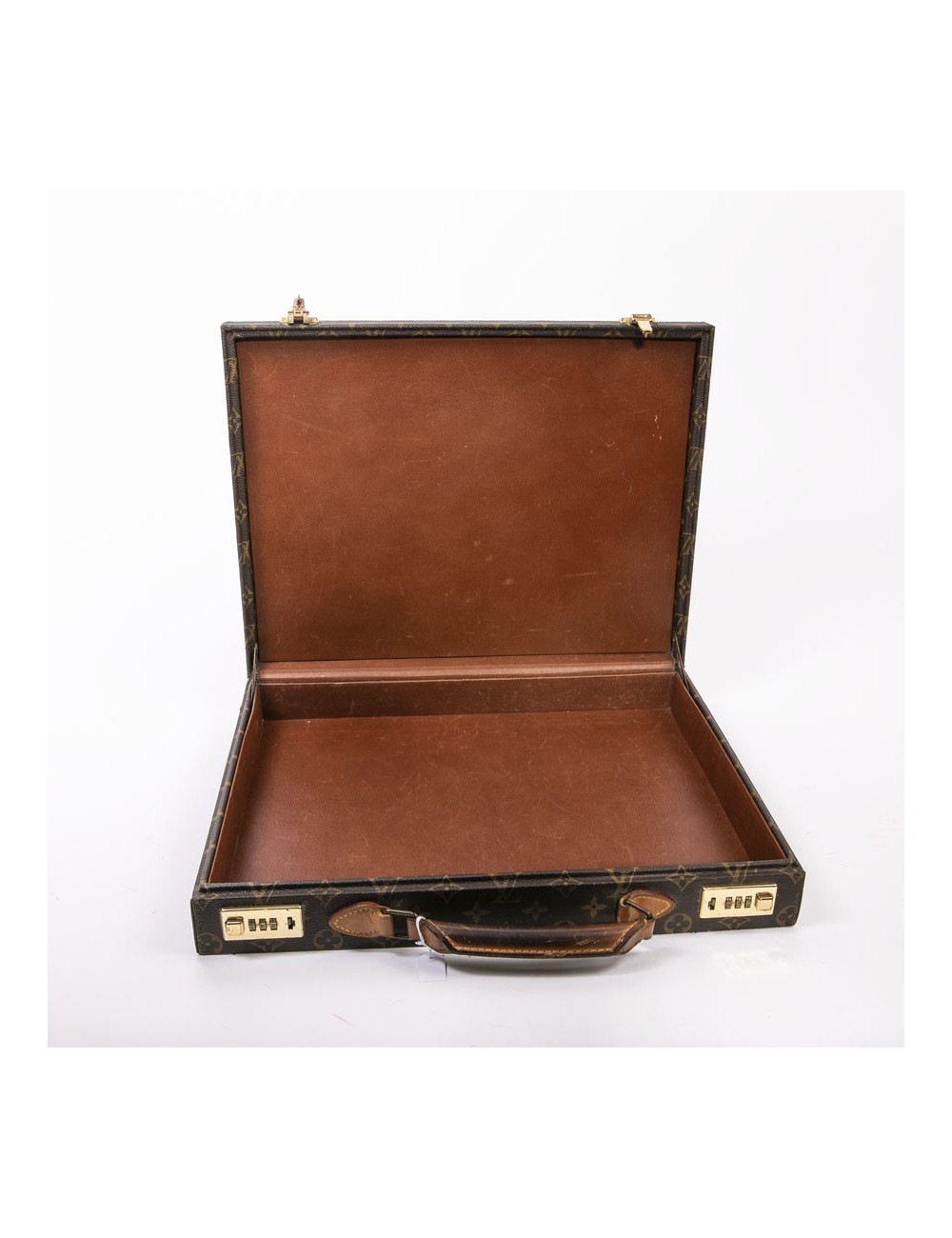 Attaché case LOUIS VUITTON toile mongram Vintage