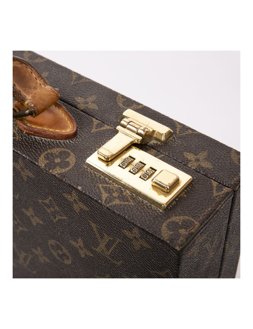 Attaché case LOUIS VUITTON toile mongram Vintage