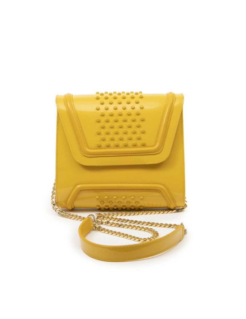Sac YLIANA YEPEZ cuir jaune