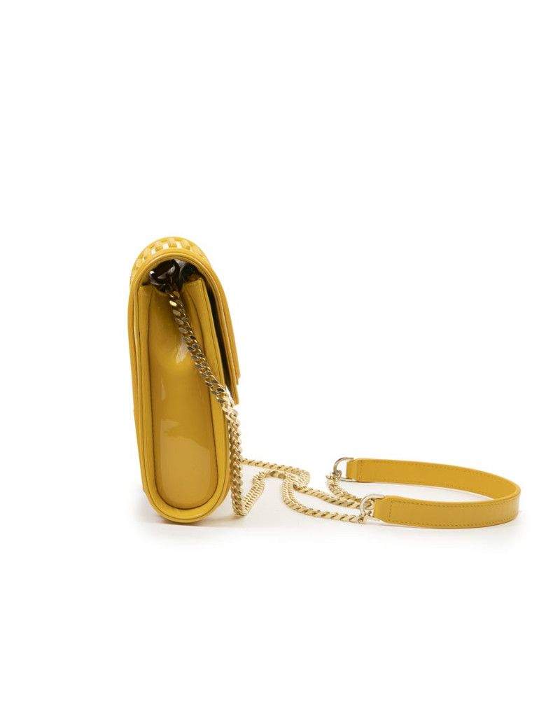 Sac YLIANA YEPEZ cuir jaune