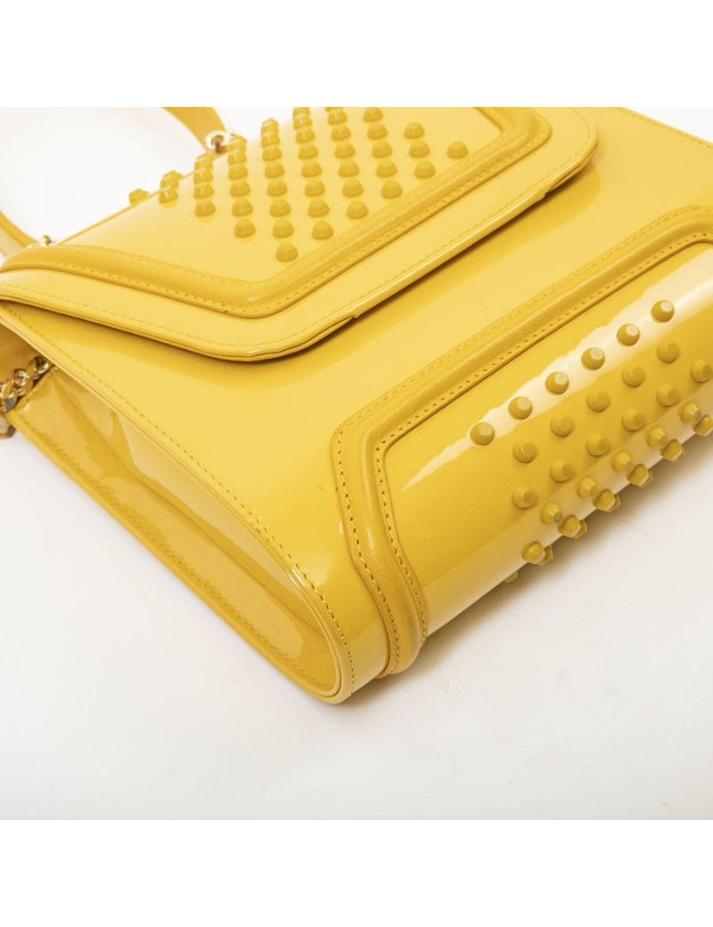 Sac YLIANA YEPEZ cuir jaune