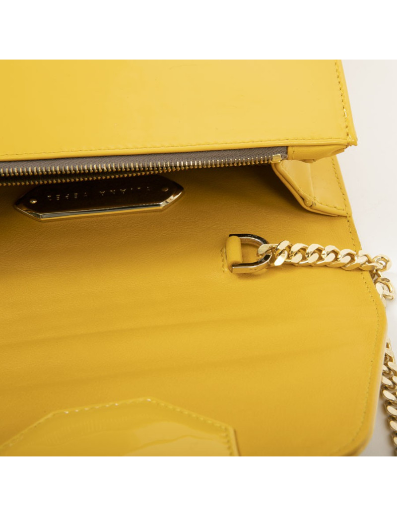 Sac YLIANA YEPEZ cuir jaune