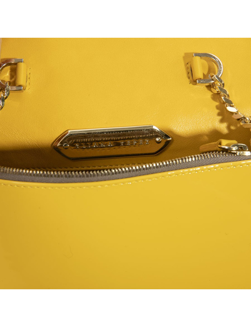 Sac YLIANA YEPEZ cuir jaune