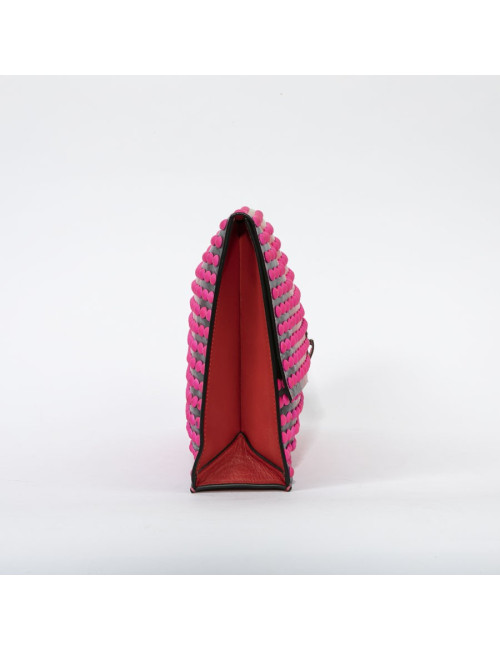 Pochette PROENZA SCHOULER en PVC dégradé de couleurs