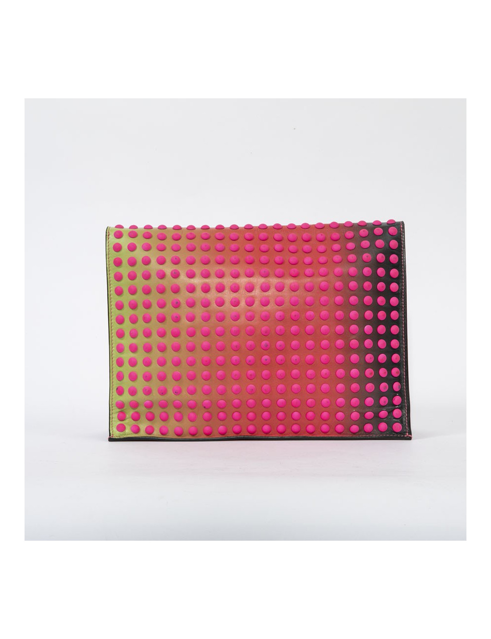 Pochette PROENZA SCHOULER en PVC dégradé de couleurs
