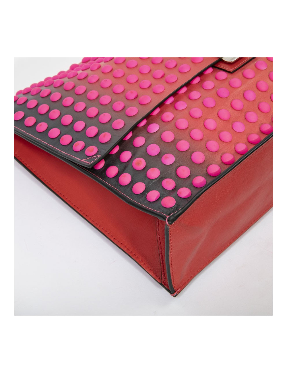 Pochette PROENZA SCHOULER en PVC dégradé de couleurs