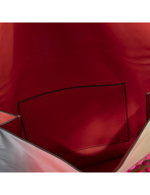 Pochette PROENZA SCHOULER en PVC dégradé de couleurs