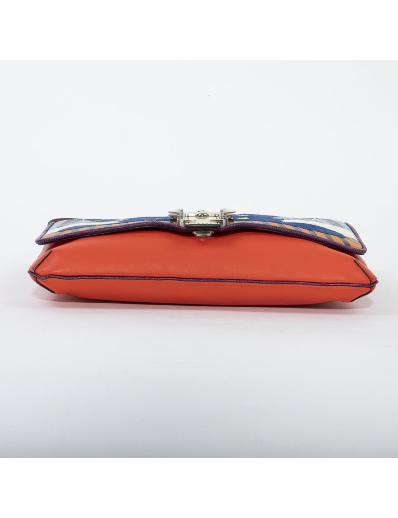 Sac YLIANA YEPEZ cuir et veau velours Toucans