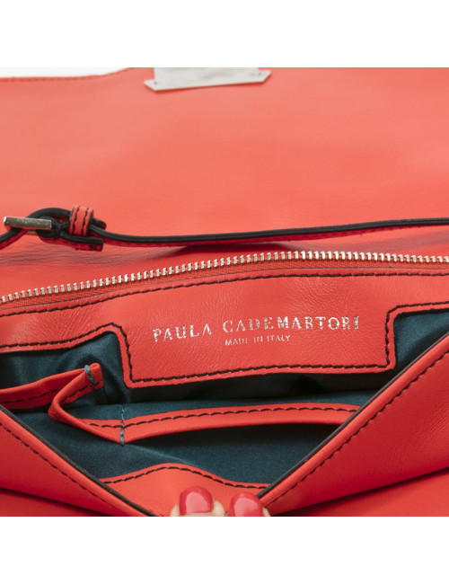 Sac PAULA CADEMARTORI cuir et veau velours Toucans