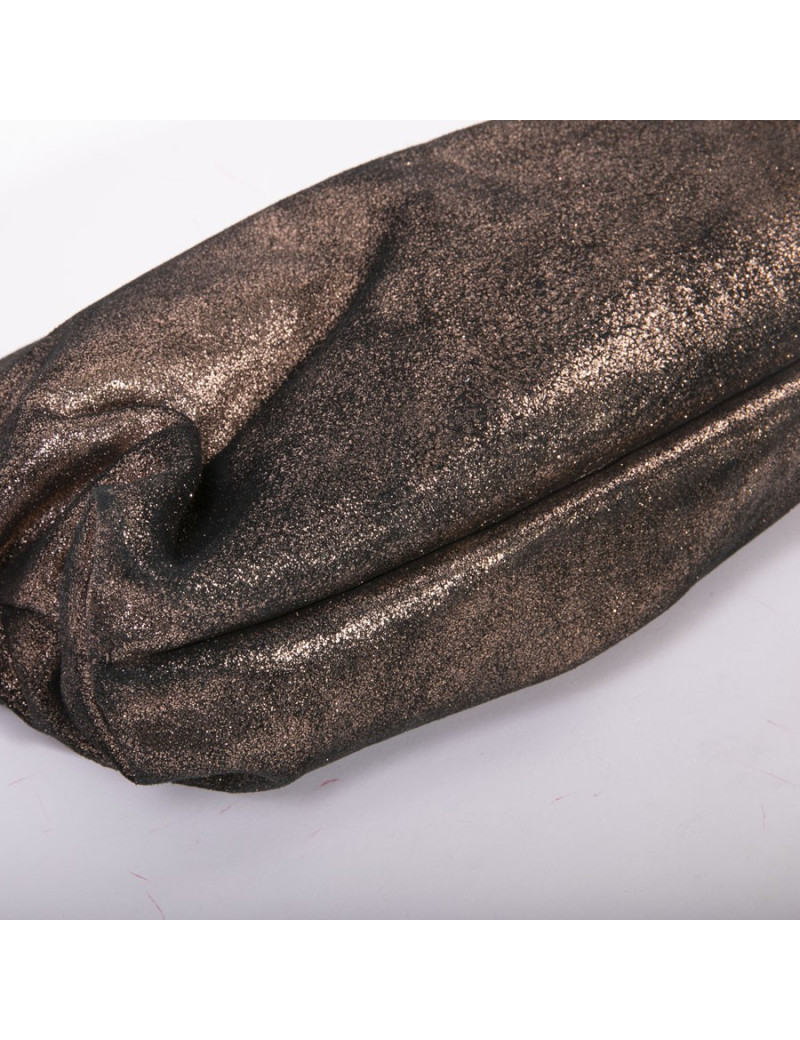 MARTIN MARGIELA golden brown clutch