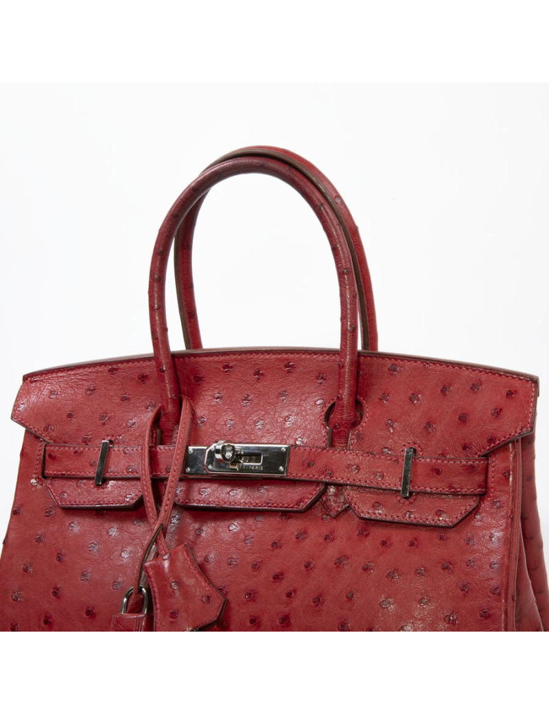 Birkin 30  HERMES autruche 