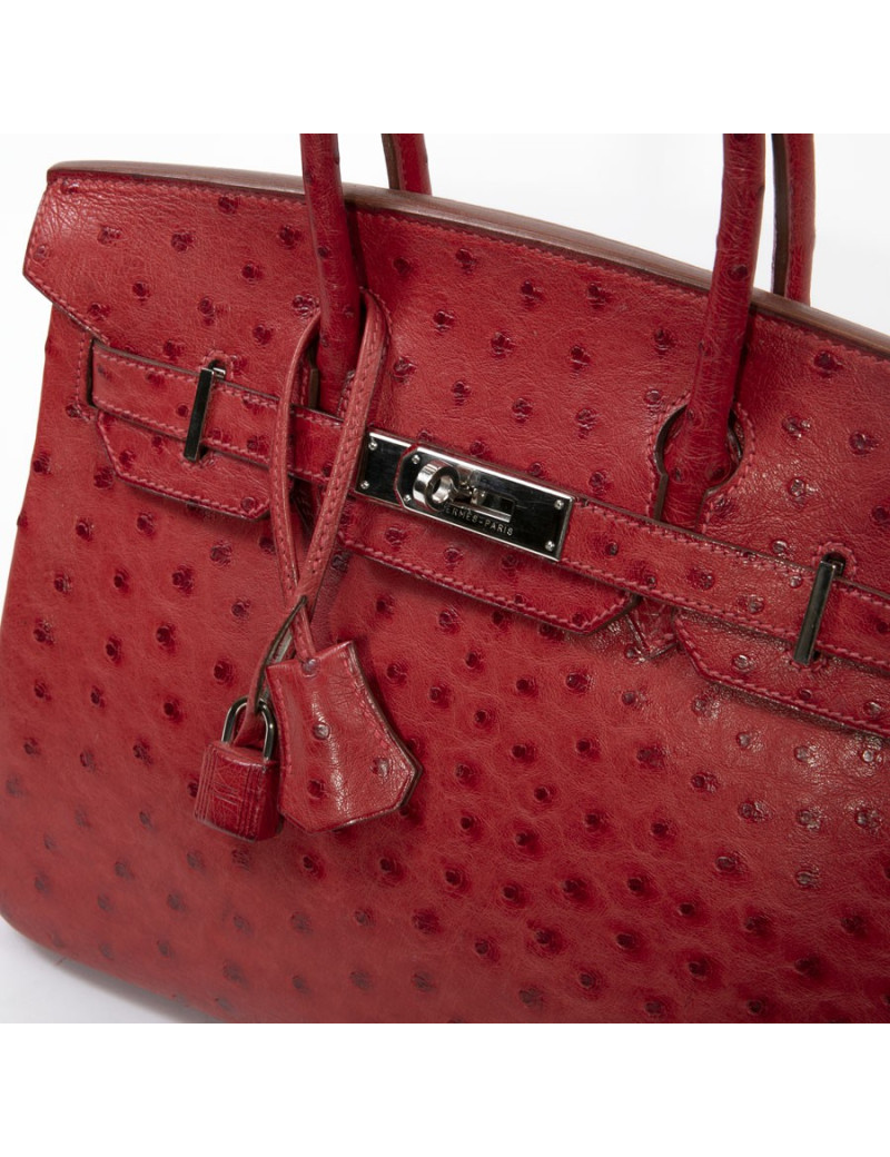 Birkin 30  HERMES autruche 