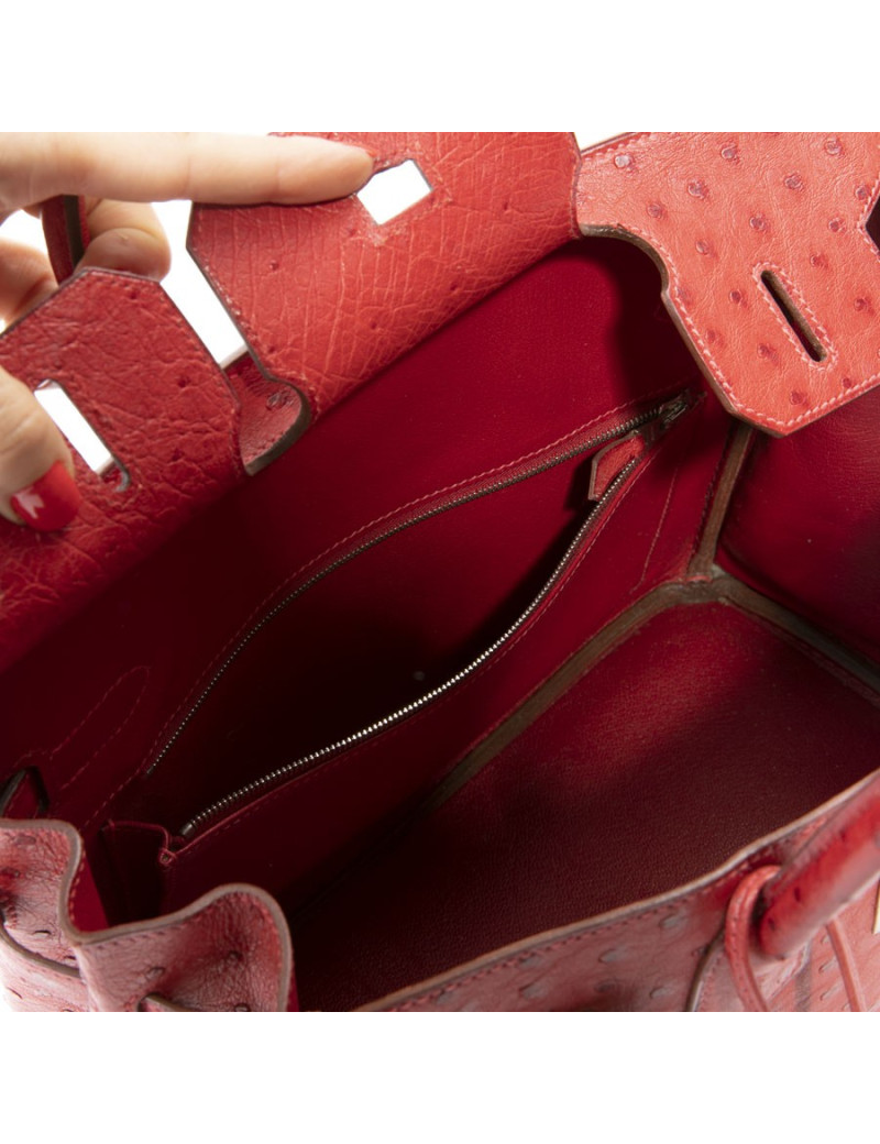 Birkin 30  HERMES autruche 