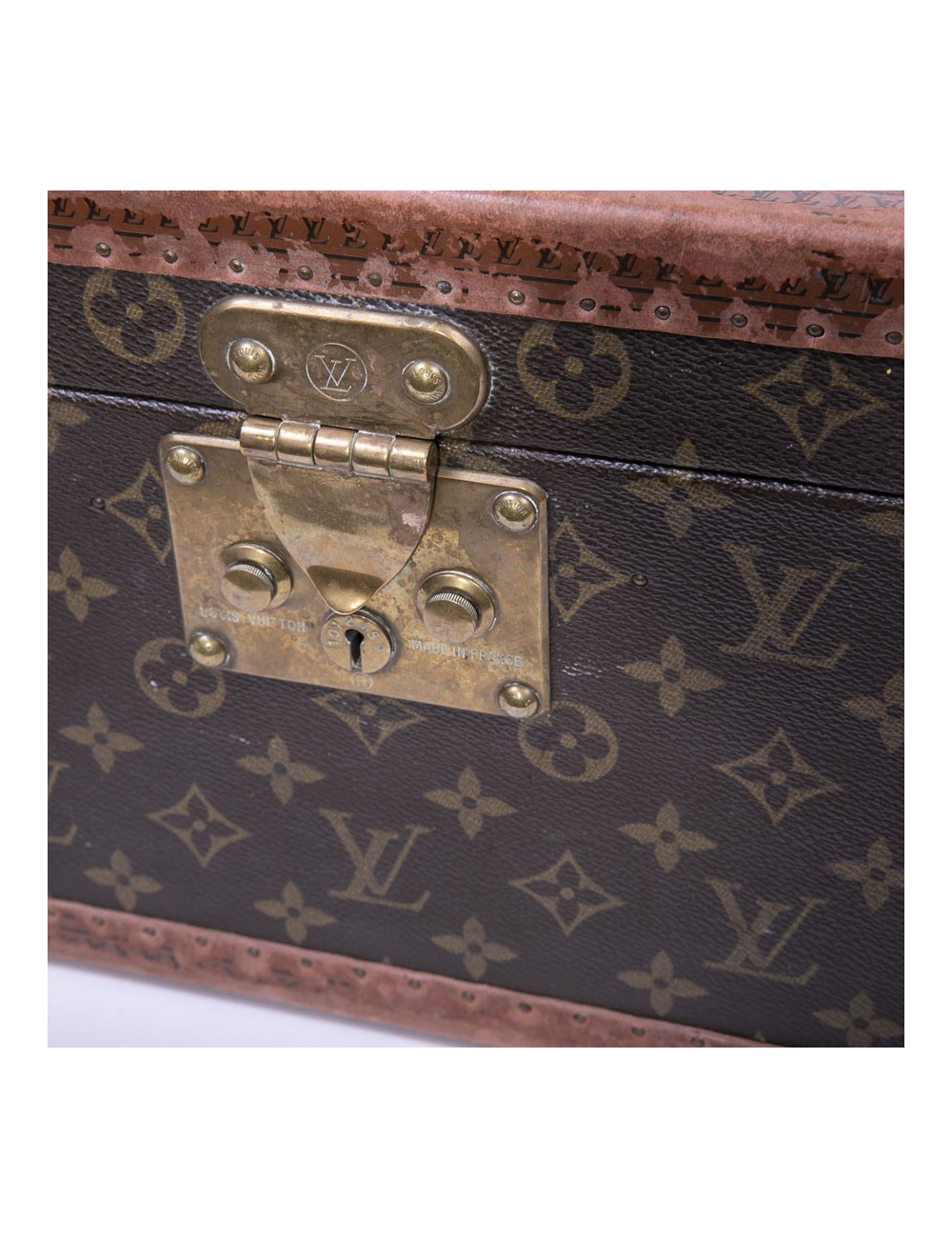 Boite  LOUIS VUITTON vintage monogram