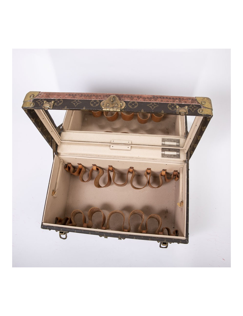 Boite  LOUIS VUITTON vintage monogram