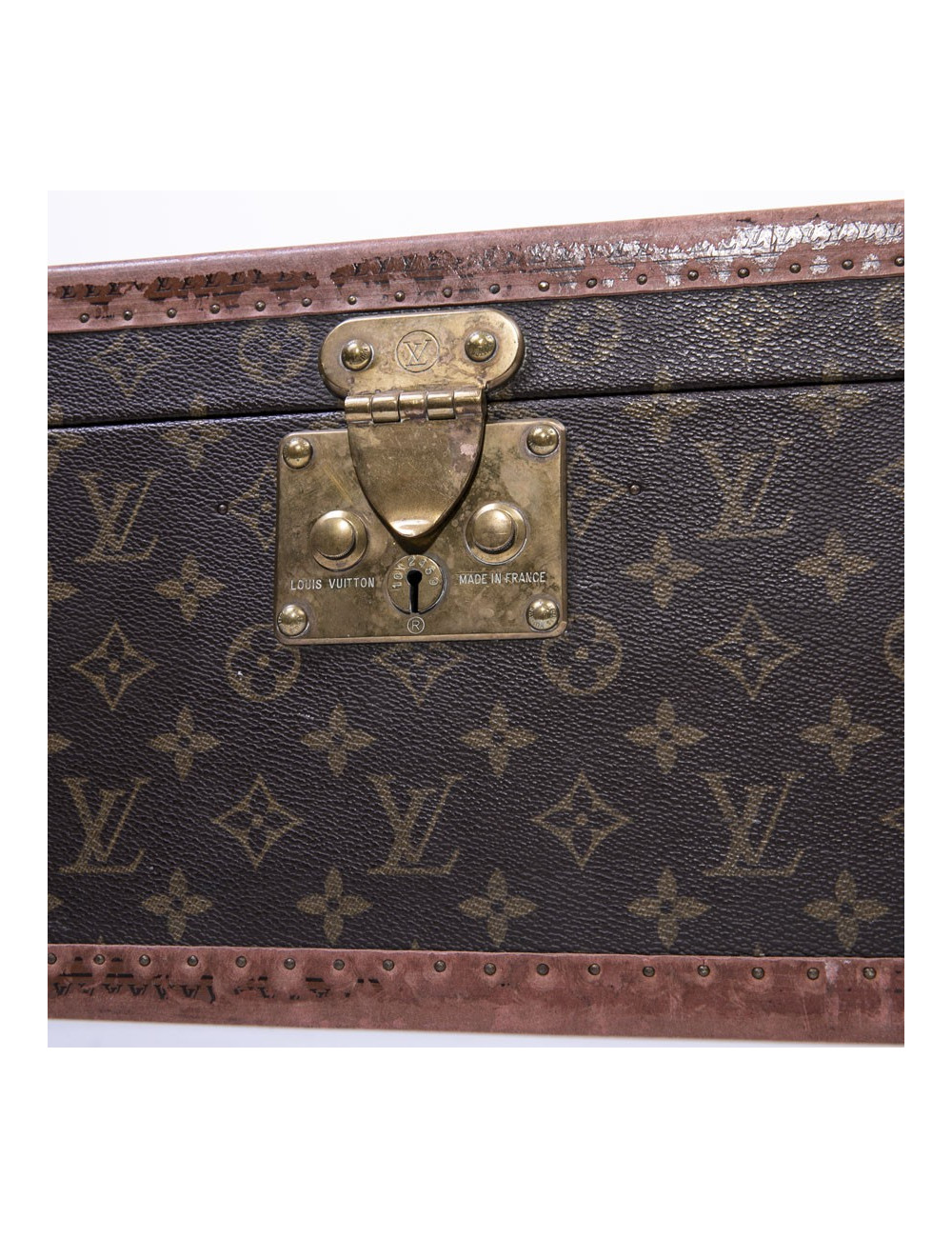 Boite  LOUIS VUITTON vintage monogram