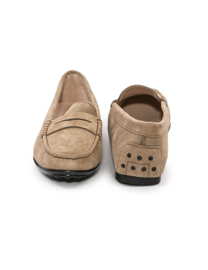 Mocassins T 38 TODS daim marron clair
