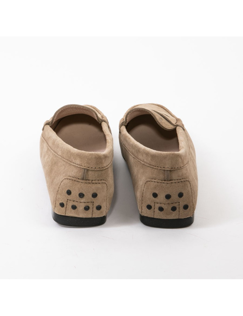 Mocassins T 38 TODS daim marron clair