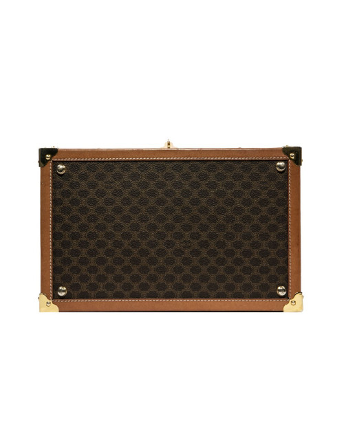 Vanity case CELINE en toile monogram marron
