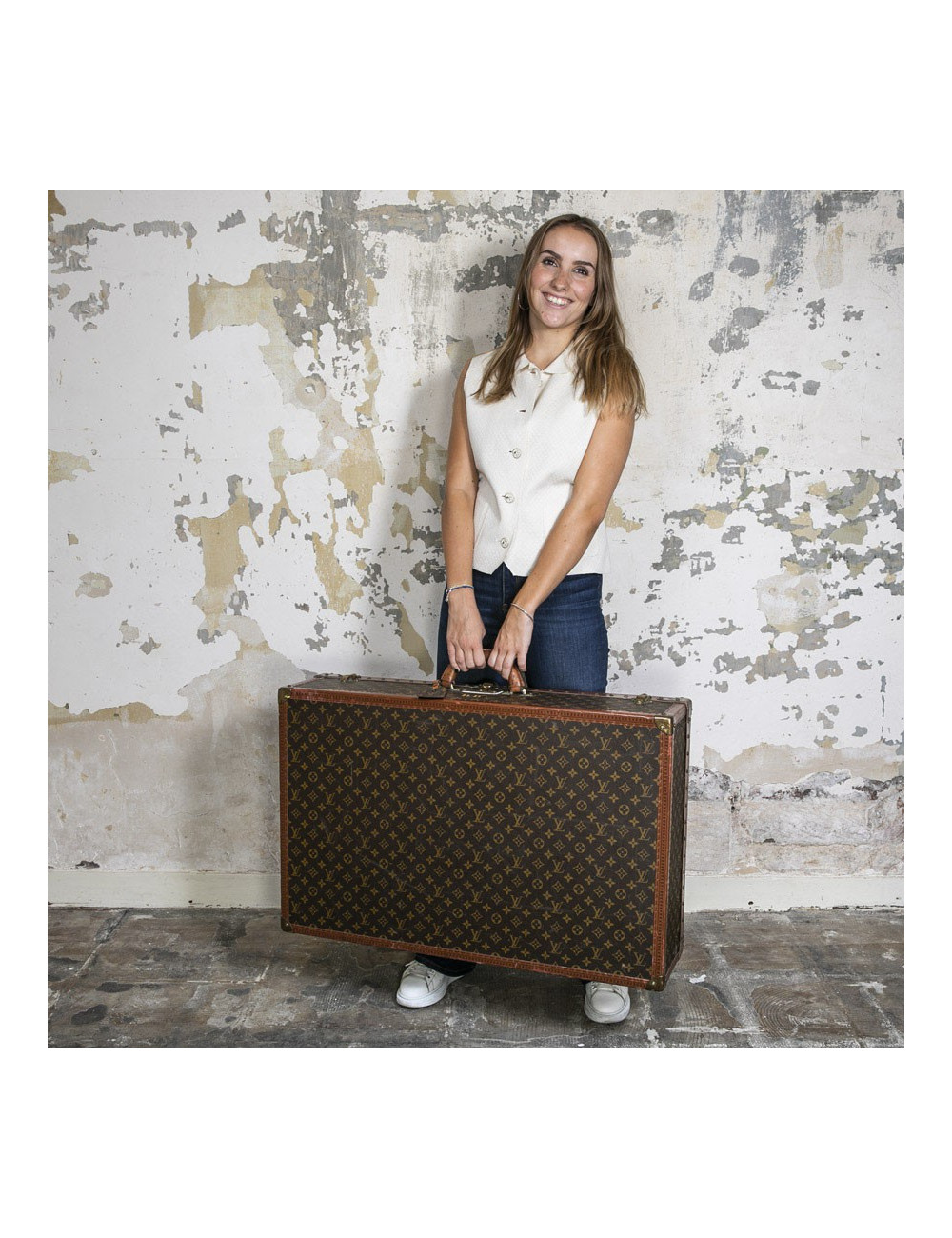 Valise rigide LOUIS VUITTON Monogram BISTEN 80