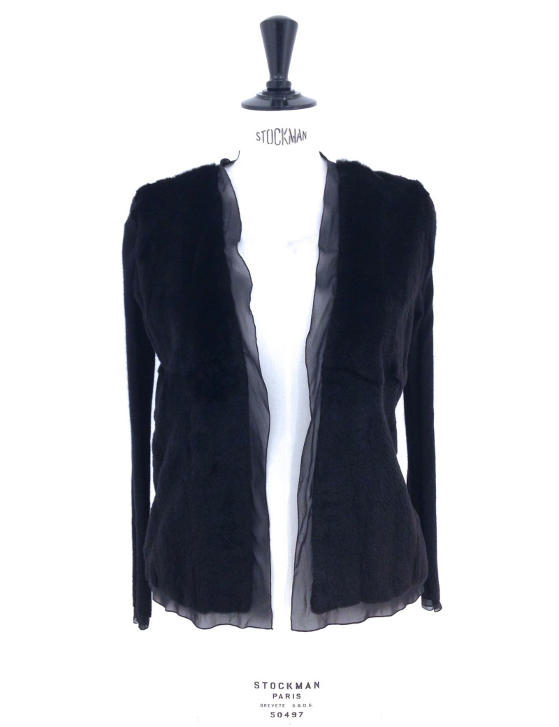 Veste PRADA fourrure T 42