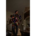 Robe Couture CHRISTIAN LACROIX t 36 satin multicolore 