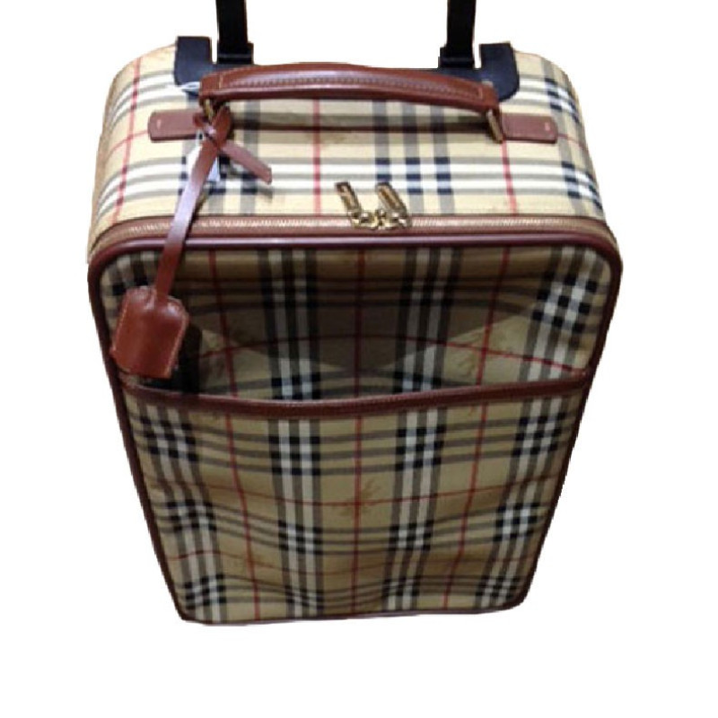 Valise BURBERRY haymarket check original