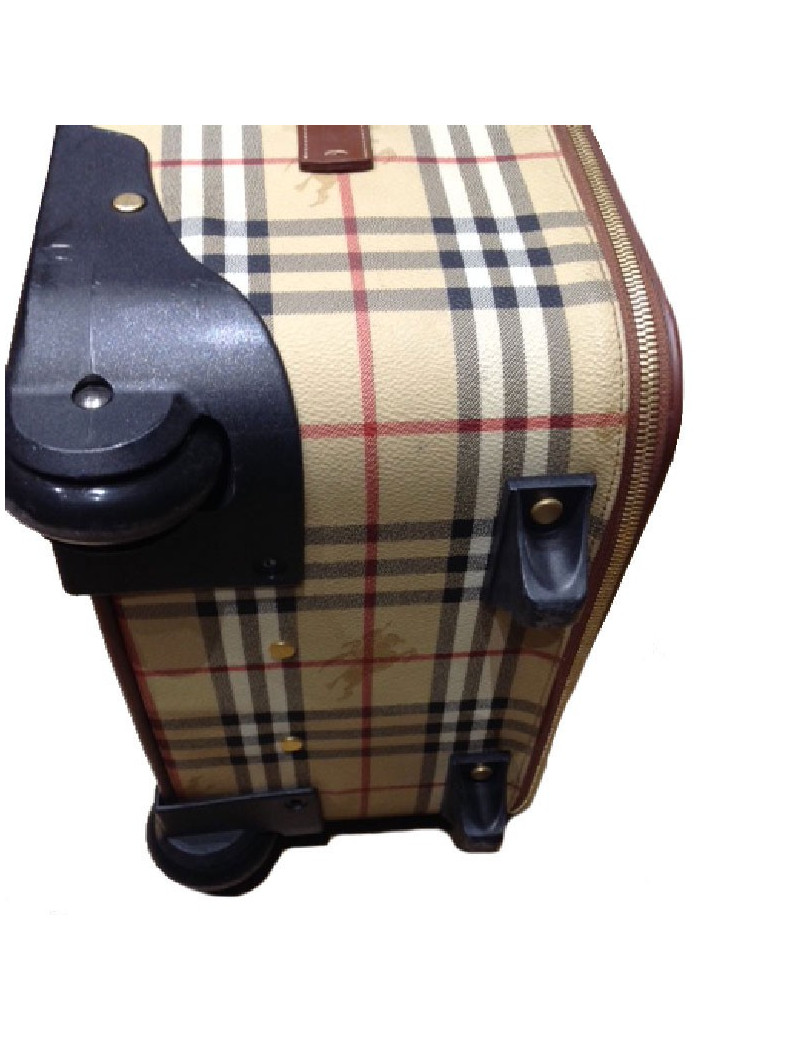 BURBERRY haymarket check original suitcase
