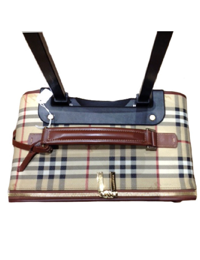 Valise BURBERRY haymarket check original 