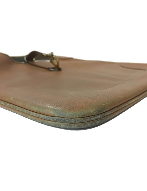HERMÈS vintage Trim bag gold grained leather