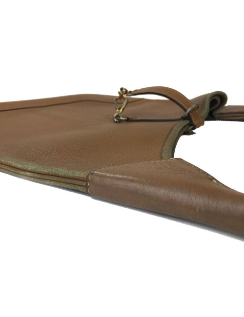 HERMÈS vintage Trim bag gold grained leather