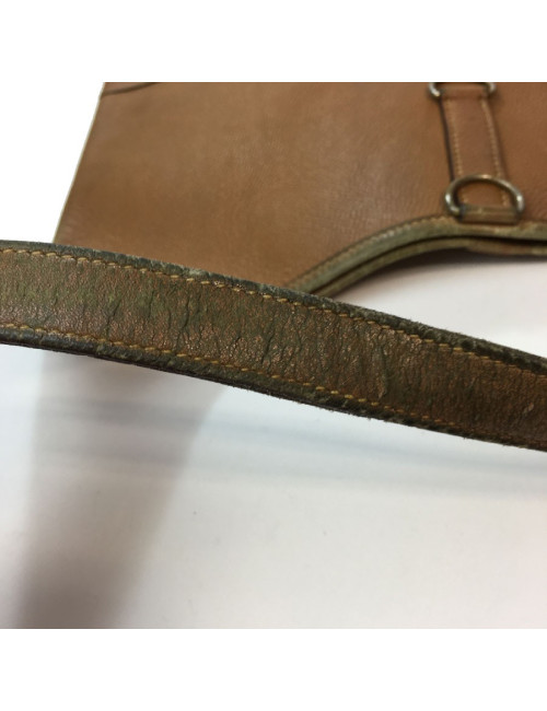 HERMÈS vintage Trim bag gold grained leather