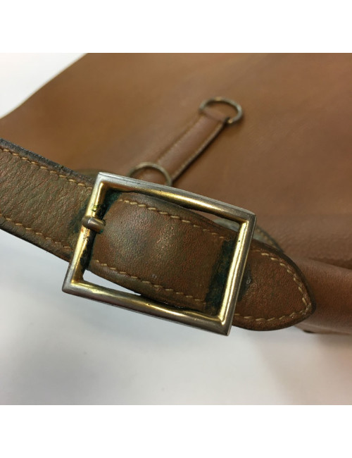 HERMÈS vintage Trim bag gold grained leather