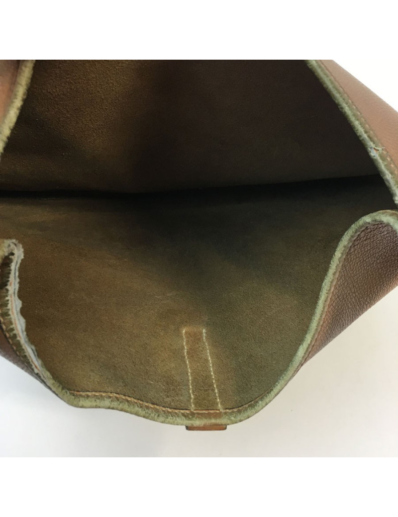 HERMÈS vintage Trim bag gold grained leather