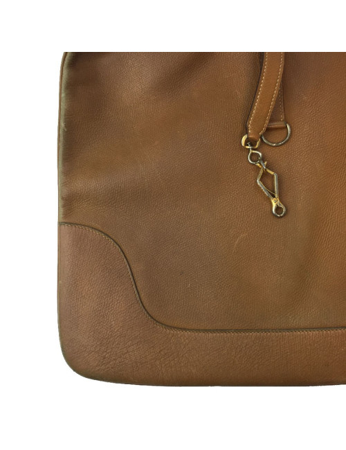 HERMÈS vintage Trim bag gold grained leather