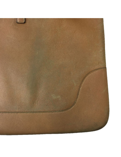 HERMÈS vintage Trim bag gold grained leather