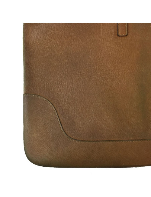 HERMÈS vintage Trim bag gold grained leather