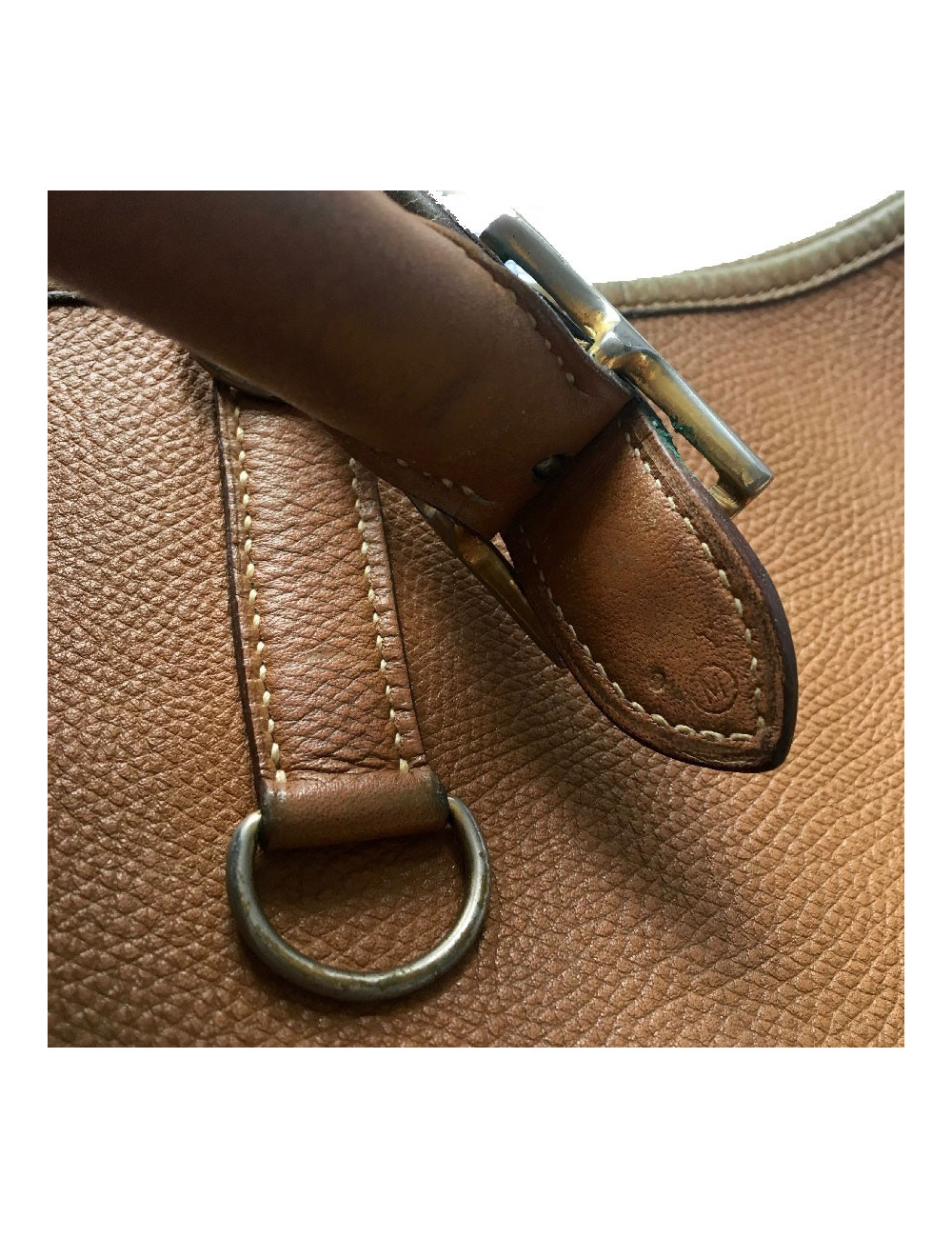 Sac Trim HERMÈS cuir grainé gold vintage