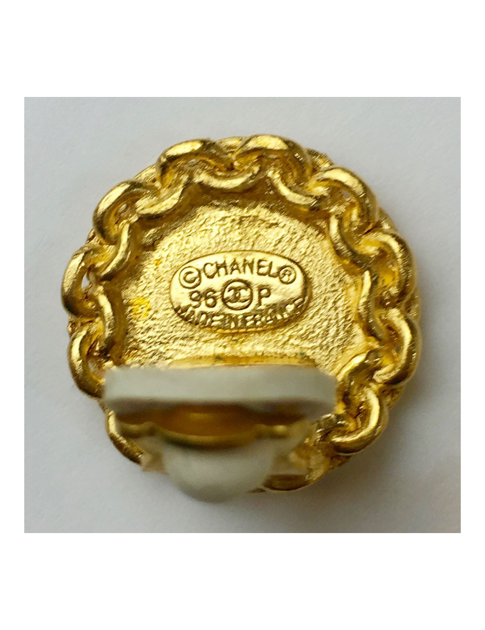 Boucles d'oreille clips CHANEL Vintage