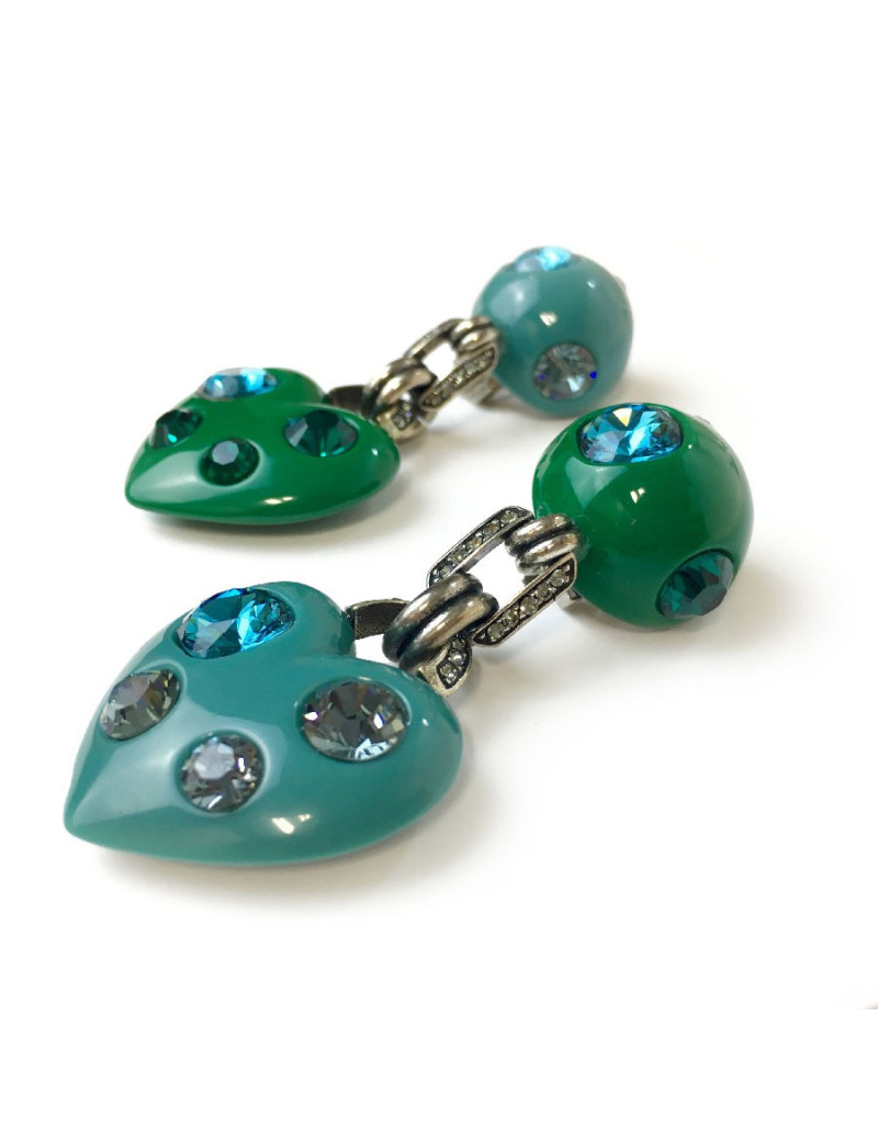 Boucles d'oreille Clips LANVIN par ALBERT ELBAZ