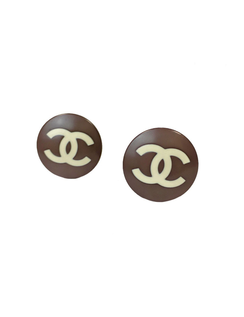 Boucles d'oreille clips CHANEL Vintage