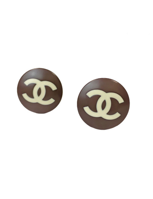 Boucles d'oreille clips CHANEL Vintage