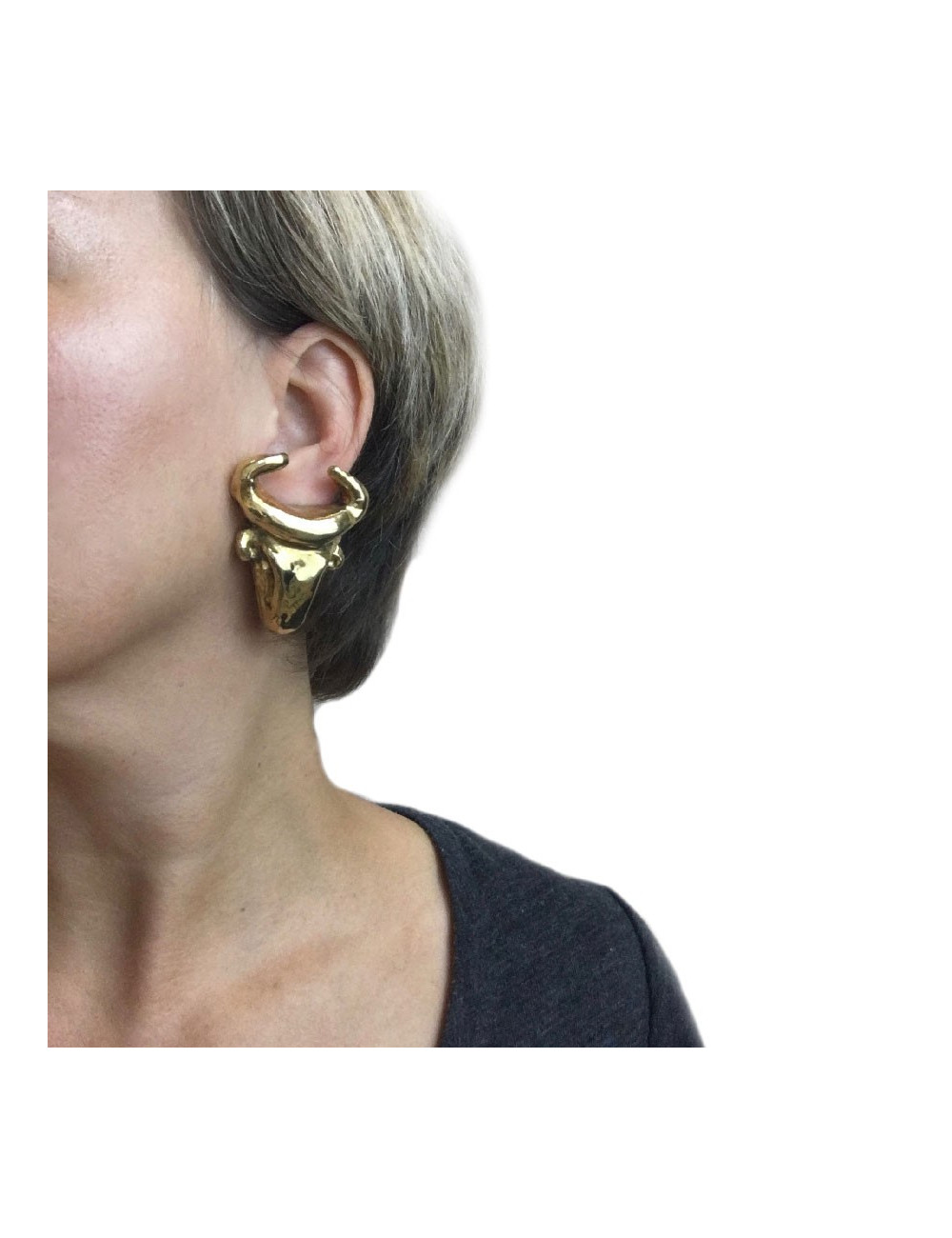 Boucles d'oreille clips CHRISTIAN LACROIX Vintage 