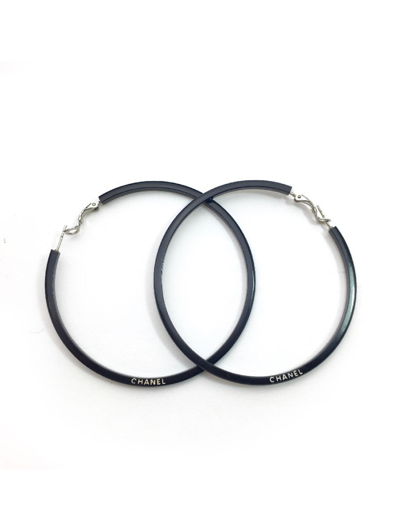 Boucles d'oreille créoles CHANEL