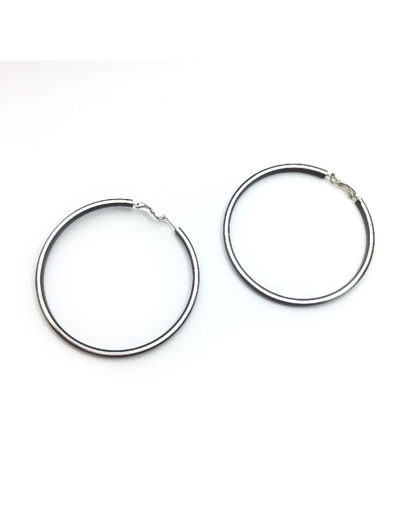 Boucles d'oreille créoles CHANEL