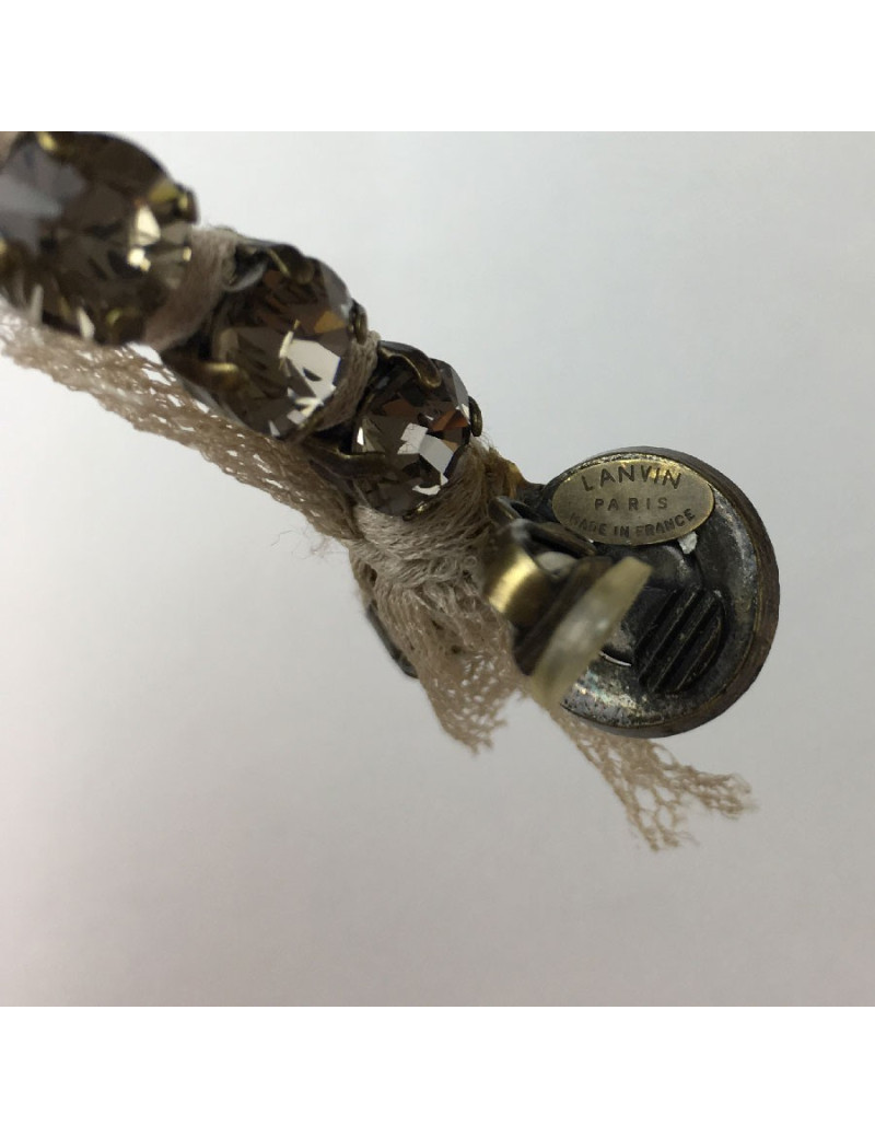 Boucles d'oreille clips LANVIN par ALBERT ELBAZ