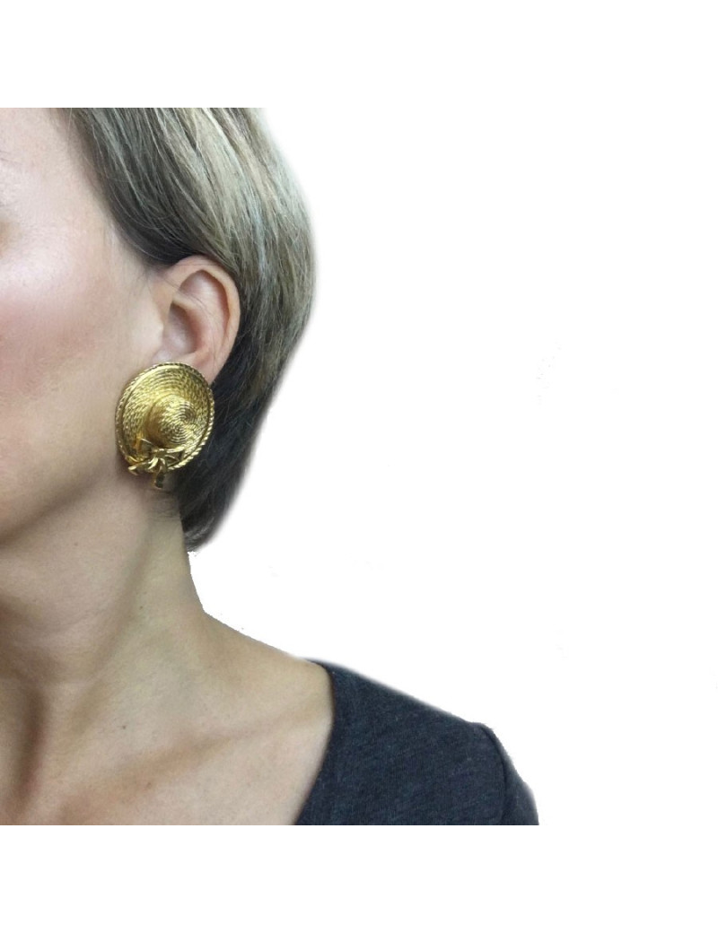 Boucles d'oreille clips CHANEL 